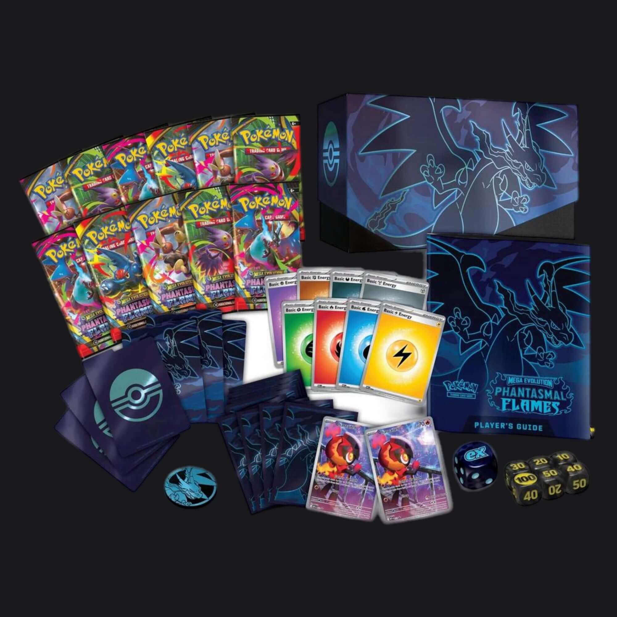 Pokmon Phantasmal Flames Pokemon Center Elite Trainer Box Pokmon Phantasmal Flames Pokemon Center Elite Trainer Box