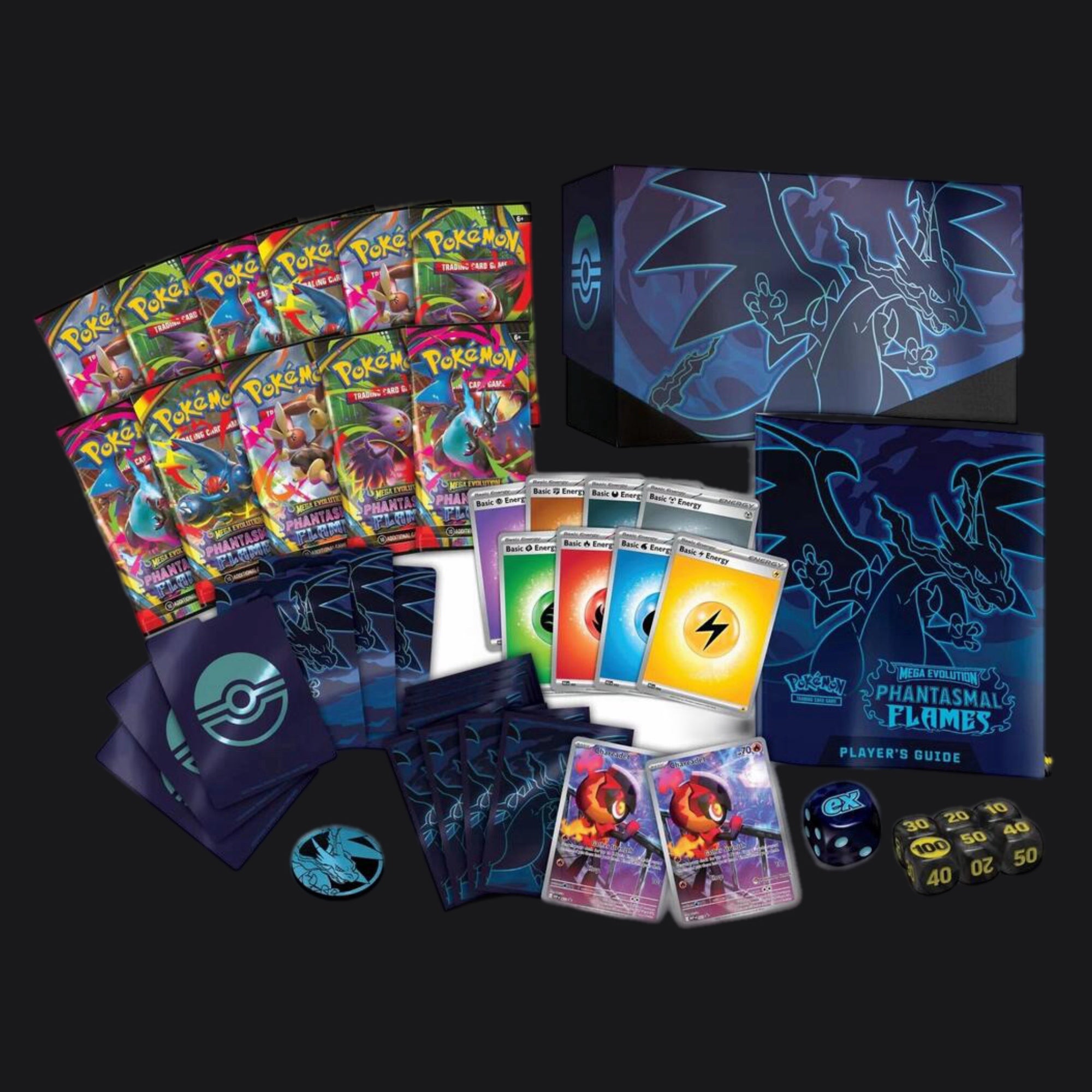 Pokemon Phantasmal Flames Pokemon Center Elite Trainer Box