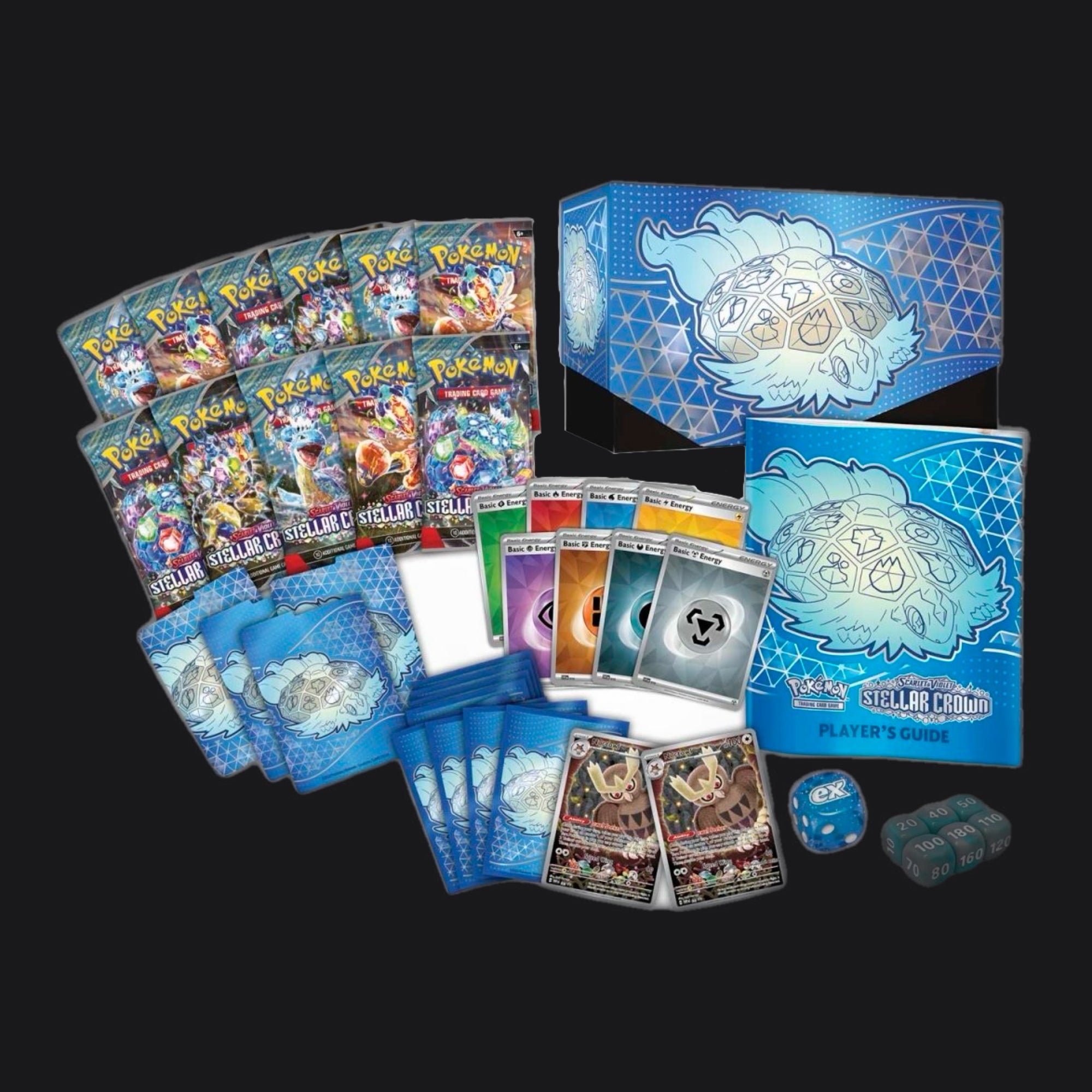 Pokémon Scarlet & Violet-Stellar Crown Pokémon Center Elite Trainer Box