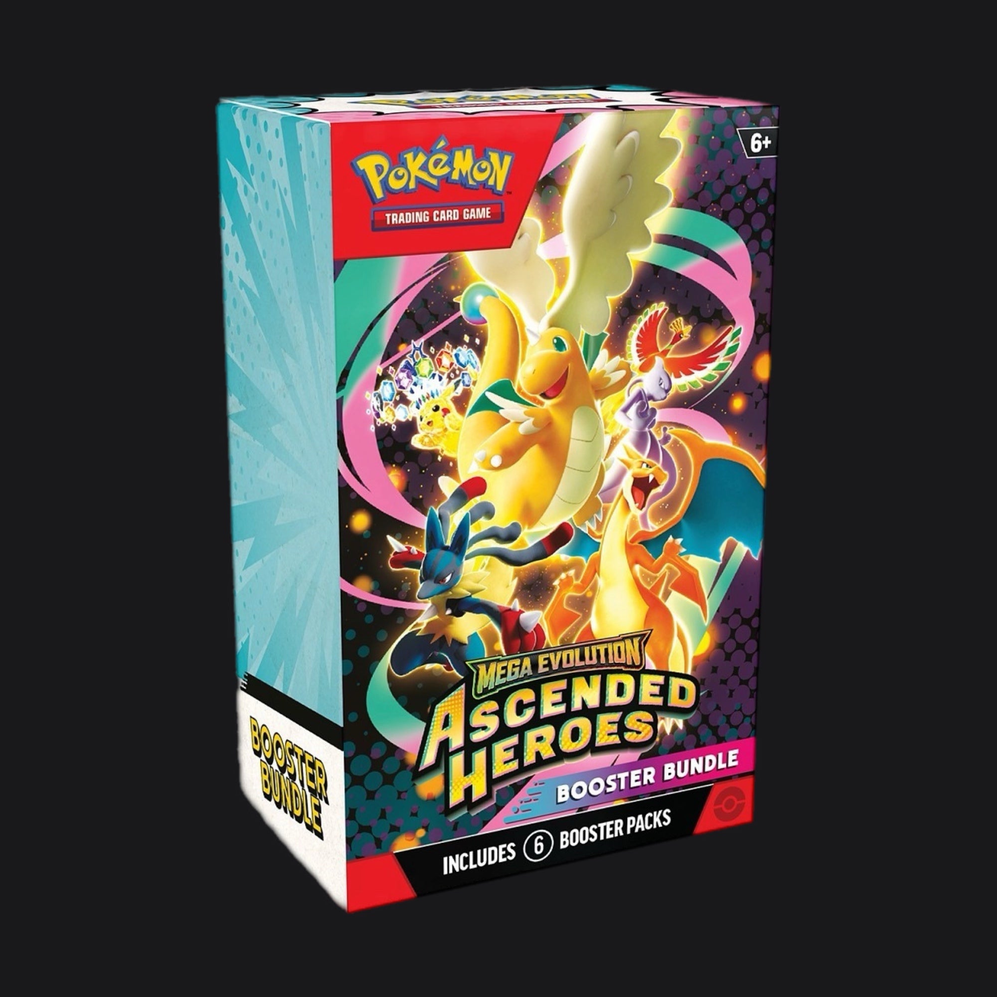 Pokémon Mega Evolution-Ascended Heroes Booster Bundle (6 Packs)