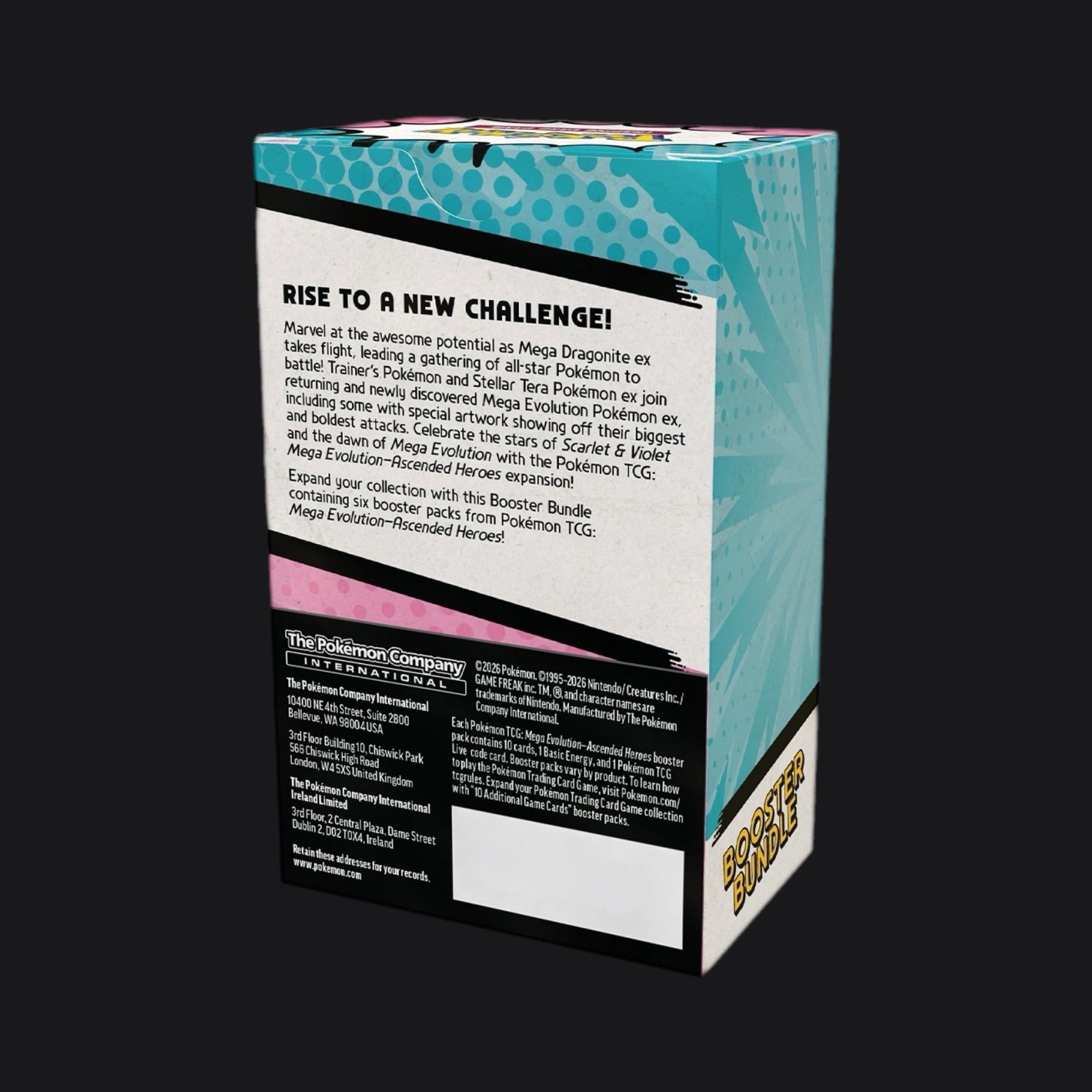 Pokémon Mega Evolution-Ascended Heroes Booster Bundle (6 Packs)