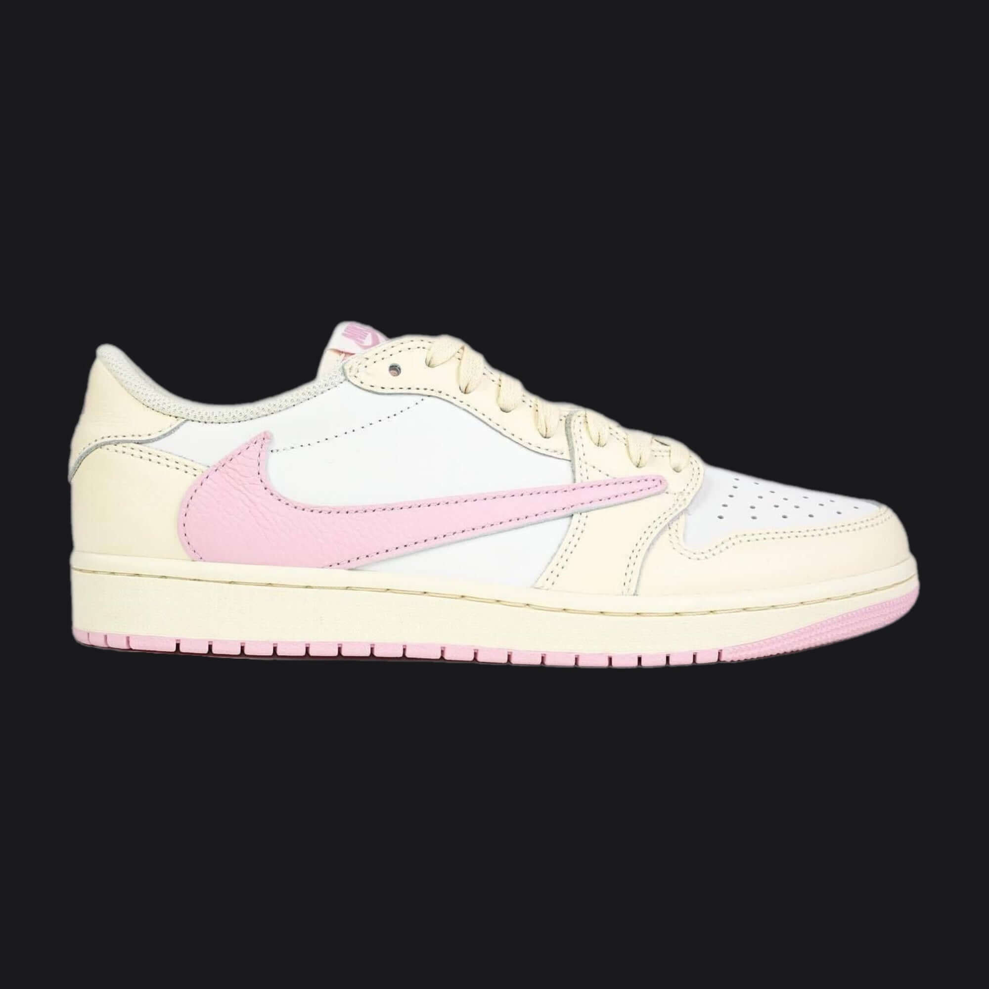 Travis Scott x Air Jordan 1 Low OG SP "Sail/Shy Pink"