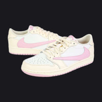 Travis Scott x Air Jordan 1 Low OG SP "Sail/Shy Pink"