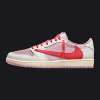 Travis Scott x Air Jordan 1 Low OG SP "Muslin/Shy Pink/University Red"