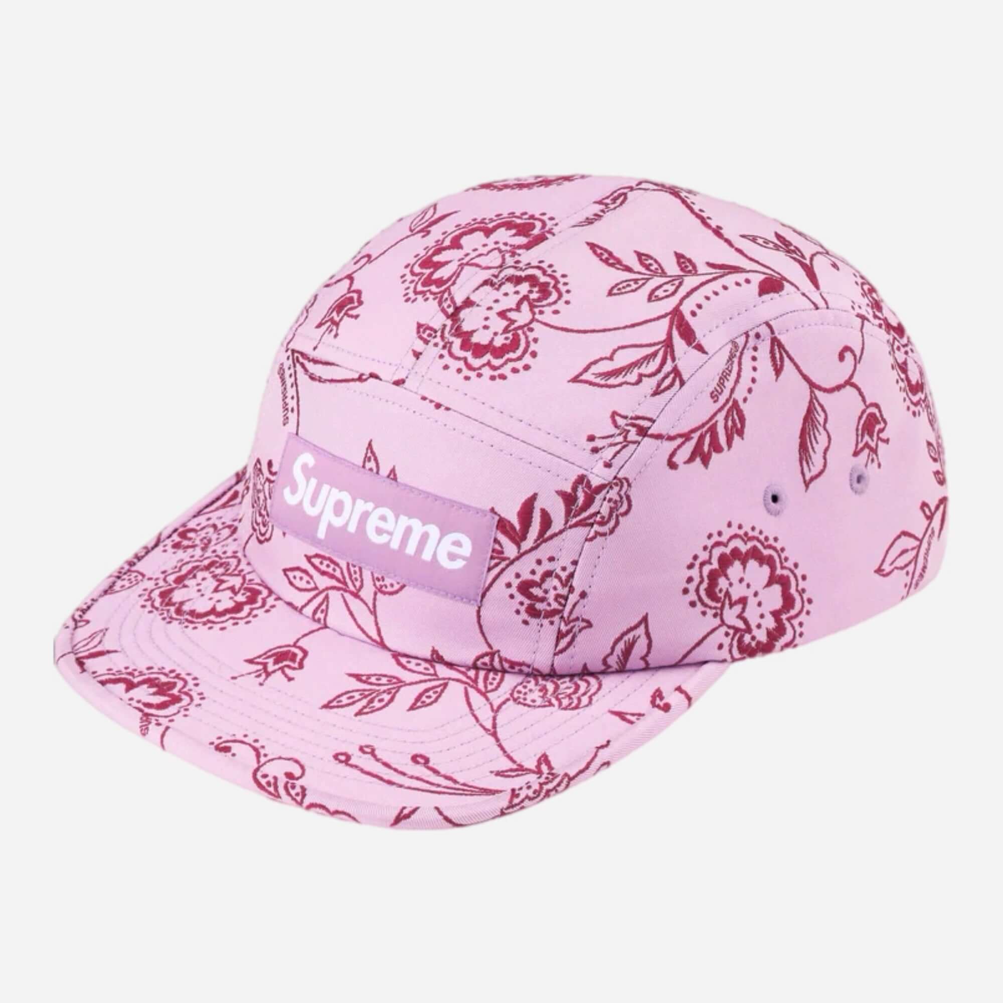 Supreme Floral Jacquard Camp Cap