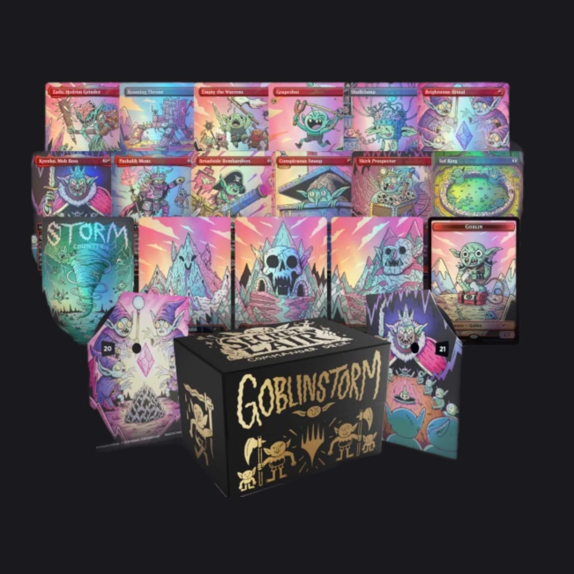 Magic The Gathering Secret Lair Commander Deck: Goblin Storm