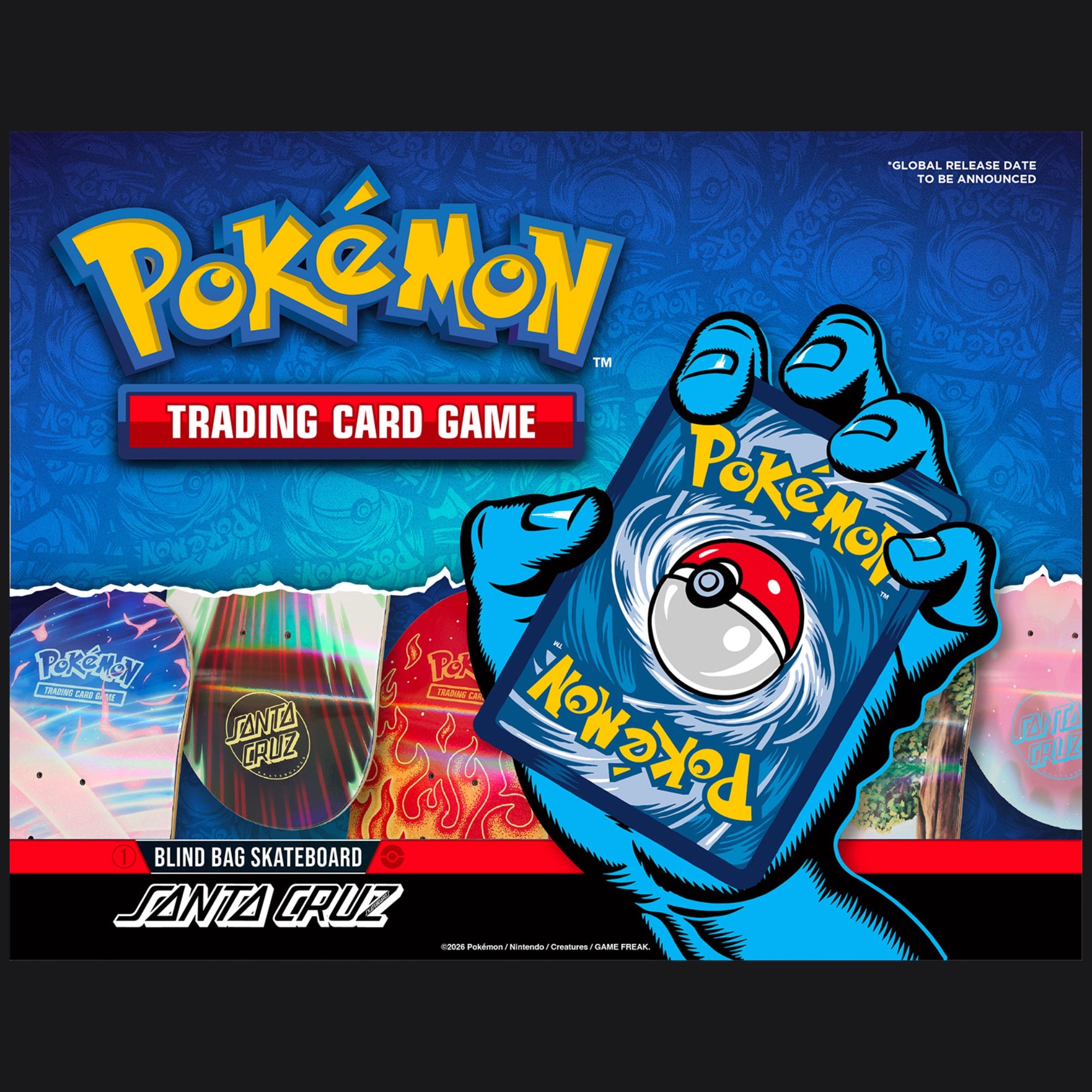 Santa Cruz x Pokemon TCG Blind Bag Deck
