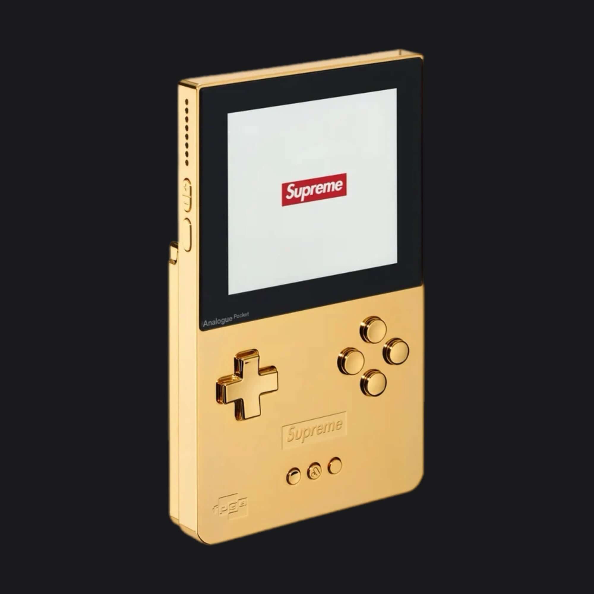 アクセサリー 26FW Supreme Analogue Pocket Gold 24k A 24K Gold Game