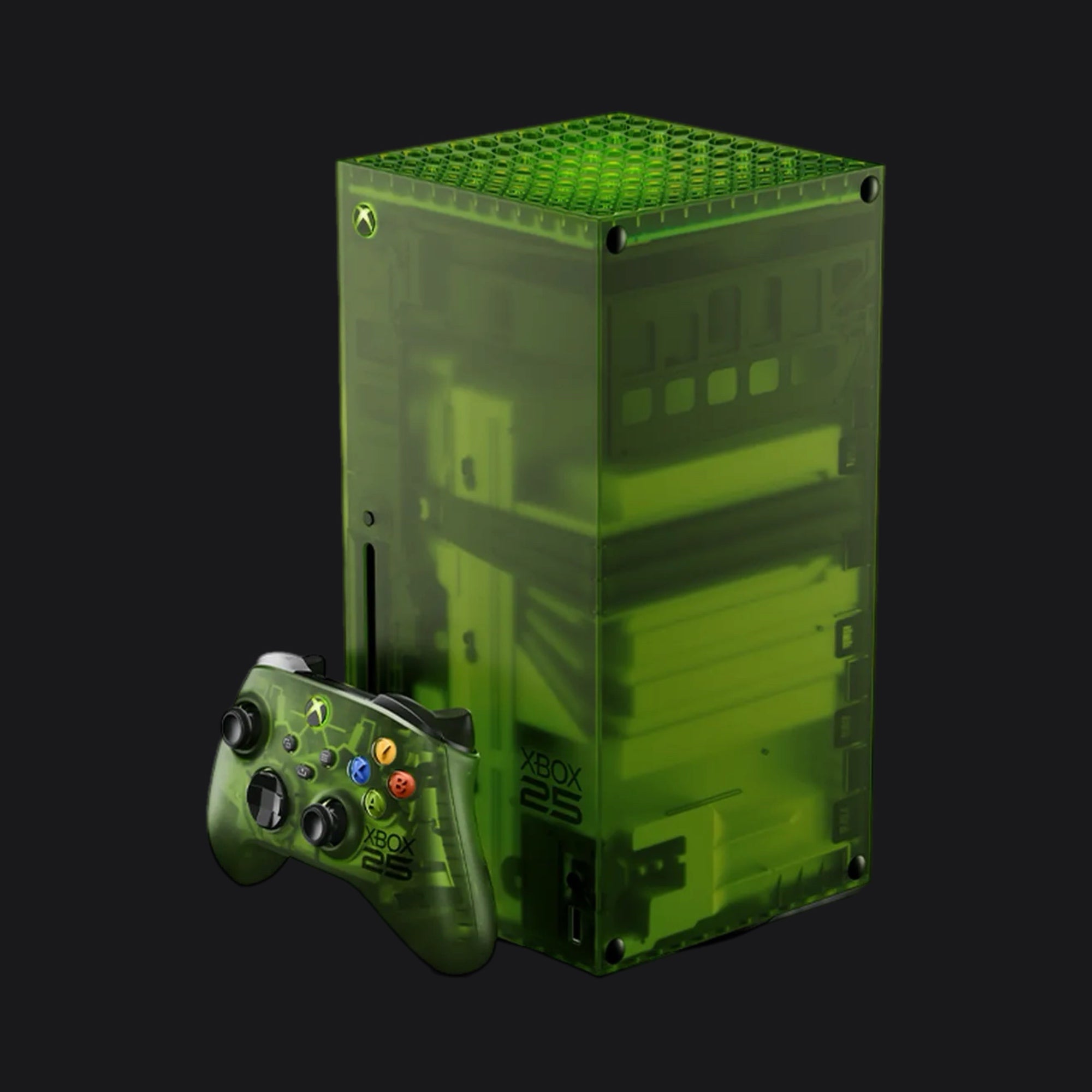 XBOX X X25 Special Edition Gaming 1TB Console with Wireless Controller & Halo Campaign Evolved - 4K Gaming - 120FPS