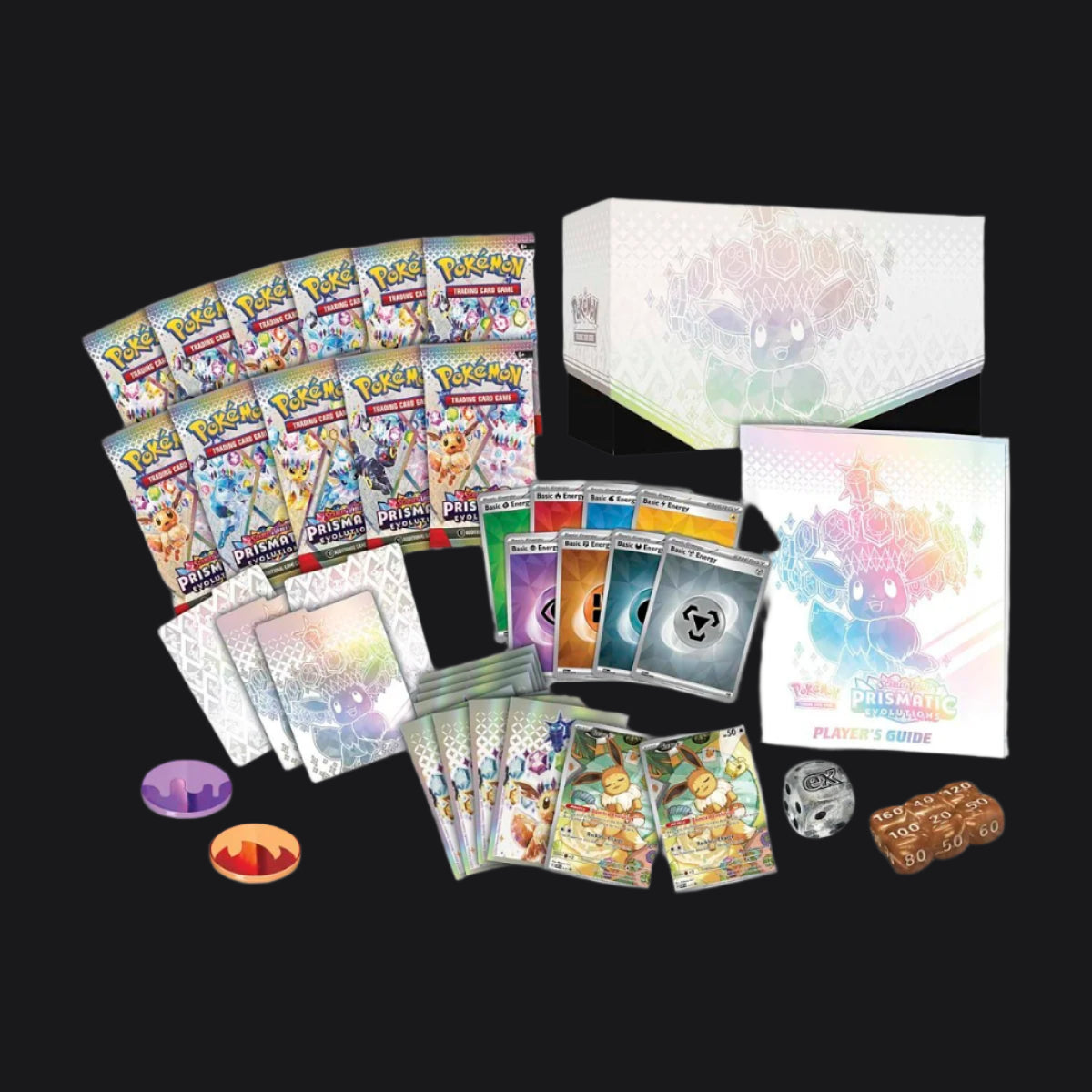 Prismatic Evolutions Pokémon Center Elite Trainer Box