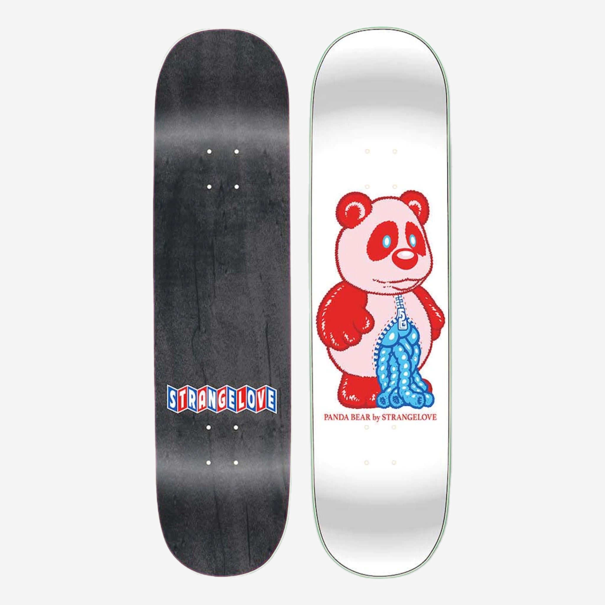 StrangeLove Panda 8.25 Skateboard - Red Panda