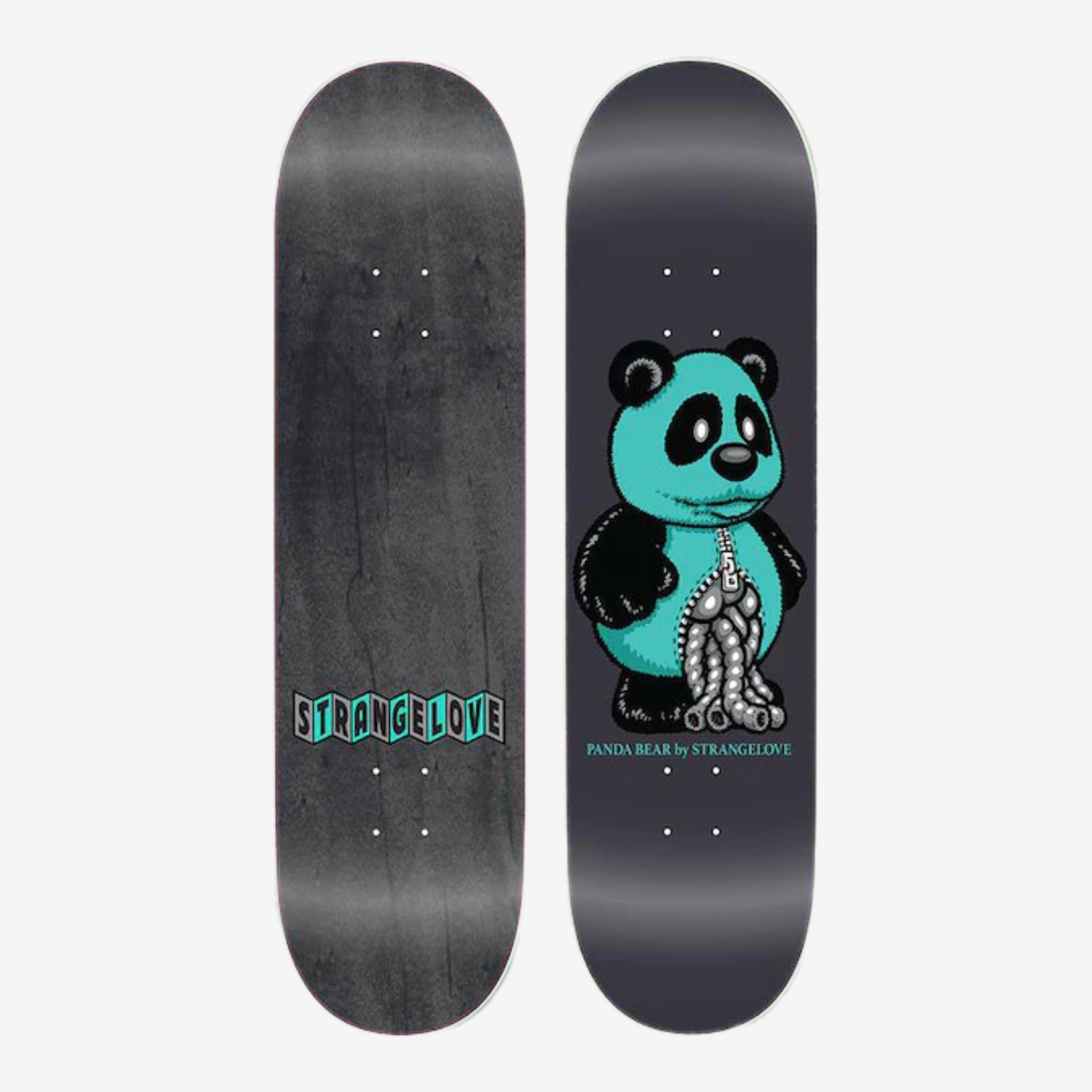 StrangeLove Panda Bear 8.5 Skateboard - Robins Egg