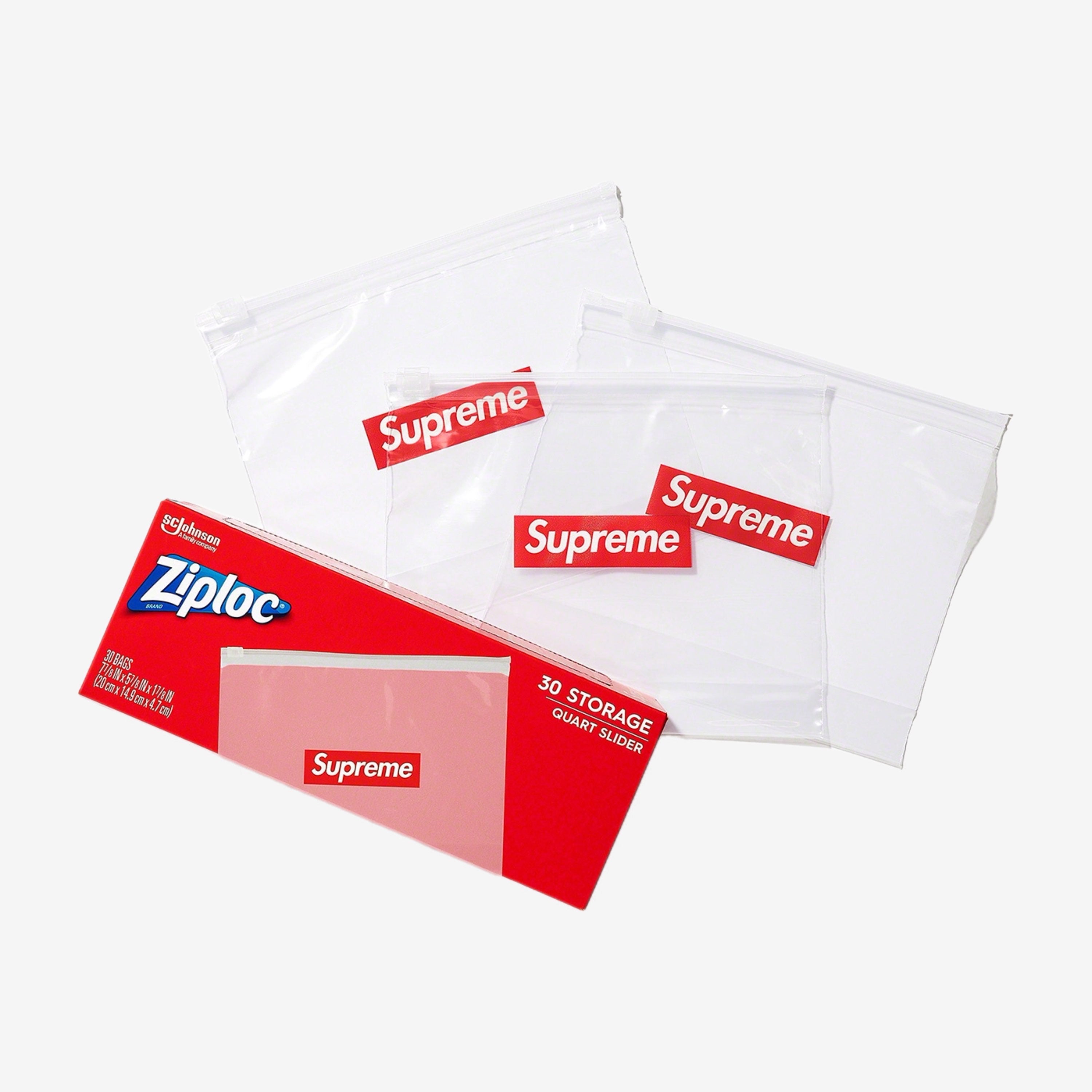Supreme x Ziploc Bags