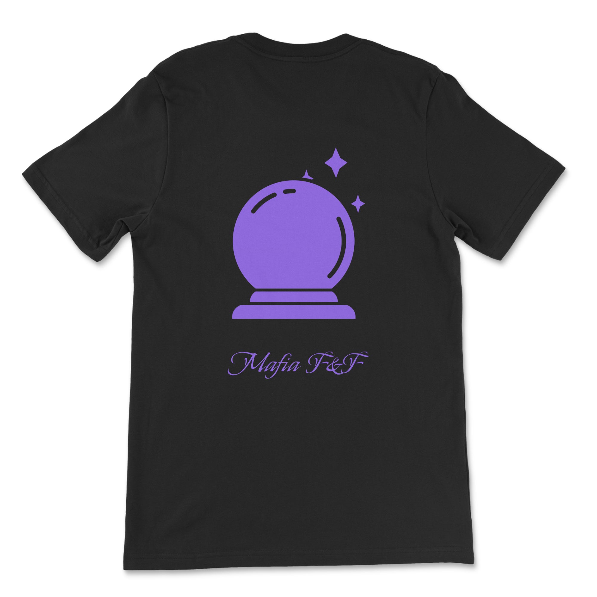 Mafia F&amp;F Camiseta con logo de bolsillo 'Crystal Ball'