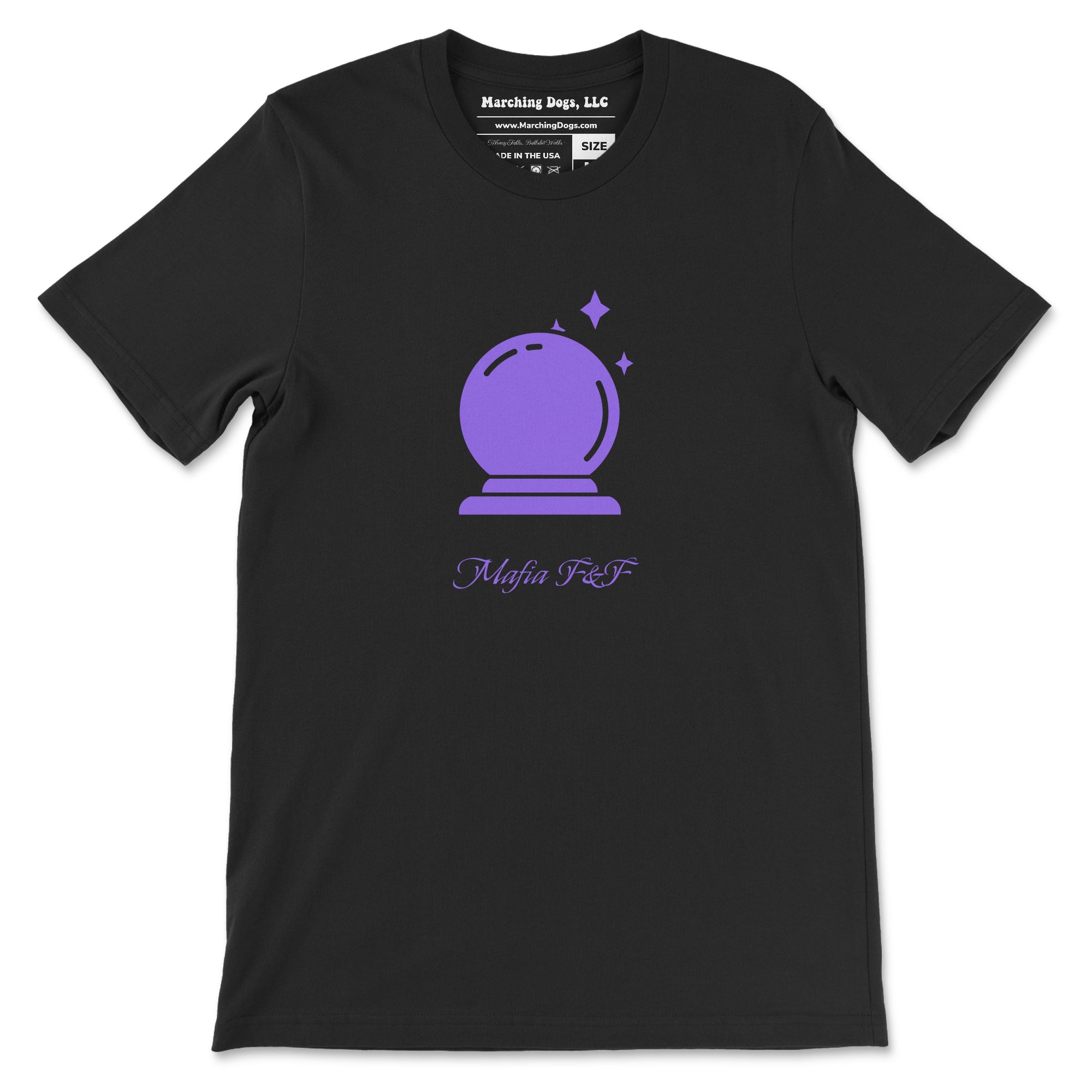 Camiseta con logo en el pecho 'Crystal Ball' de Mafia F&amp;F