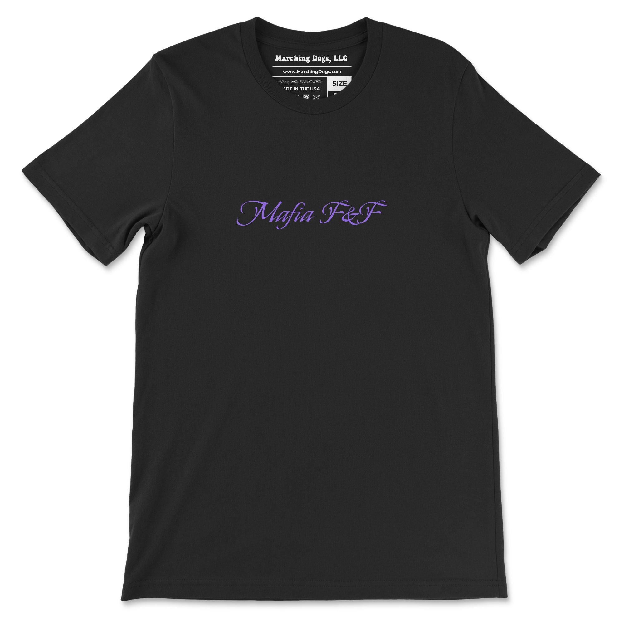 Camiseta con logo en el pecho 'Script' de Mafia F&amp;F