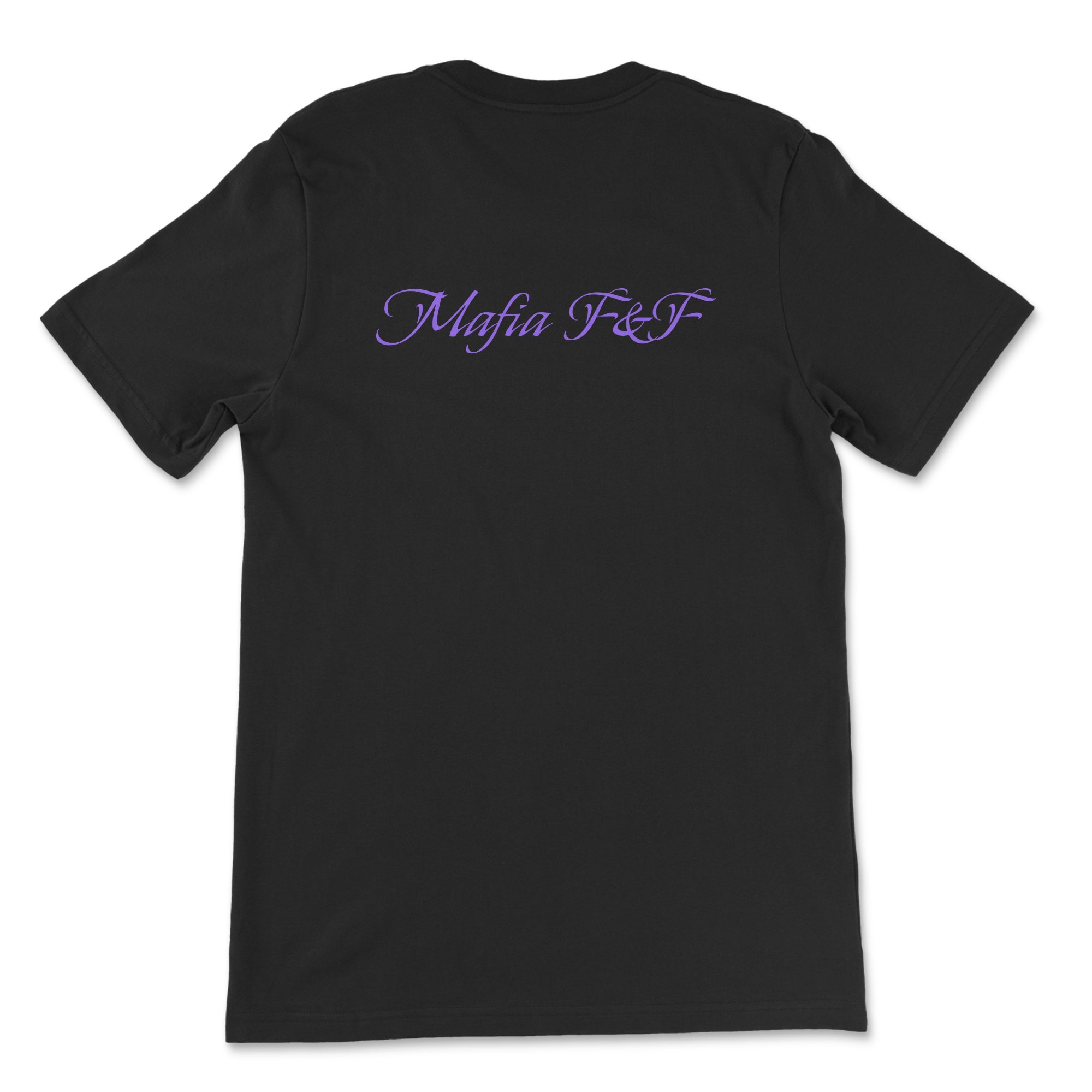 Mafia F&amp;F Camiseta con logo de bolsillo "Script"