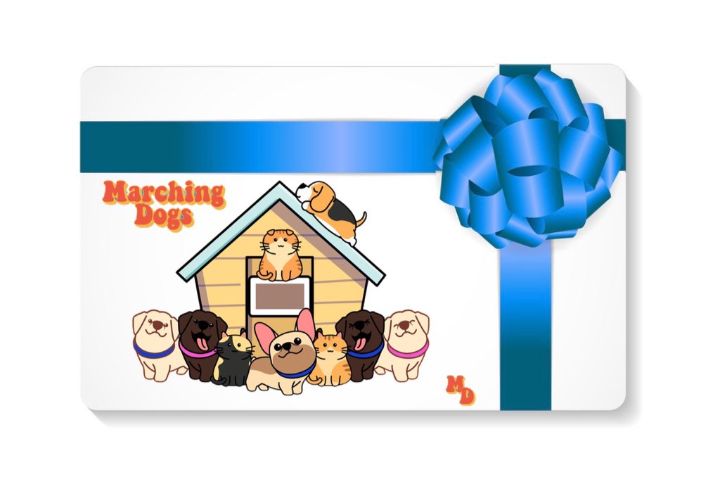 Marching Dogs Gift Card