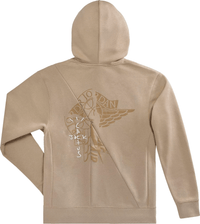 Cactus Jack by Travis Scott x Jordan Pullover Hoodie 'Khaki/University Red'
